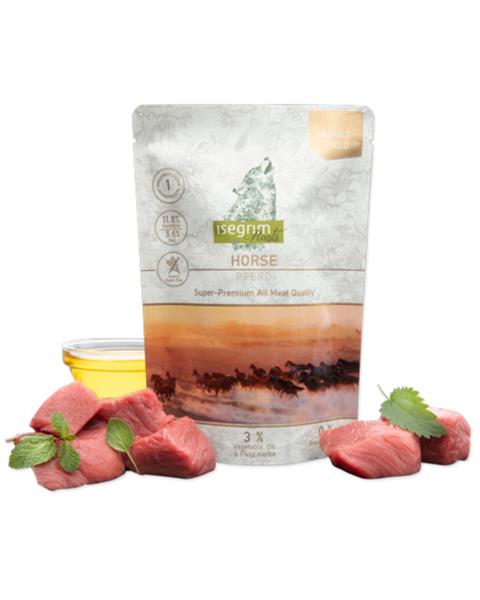 ISEGRIM dog Monoprotein Isegrim Roots, Horse 410 g kapsička