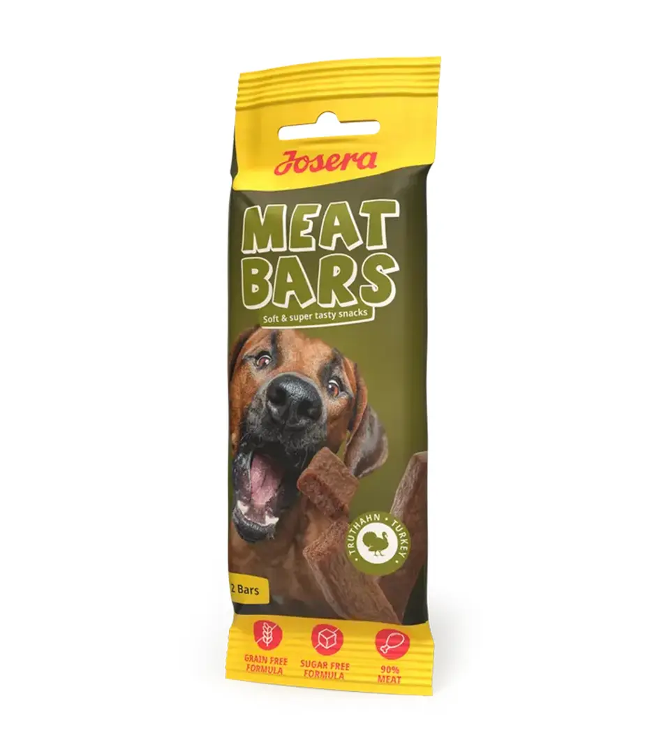 Josera pamlsok Dog Meat Bars Turkey 40 g