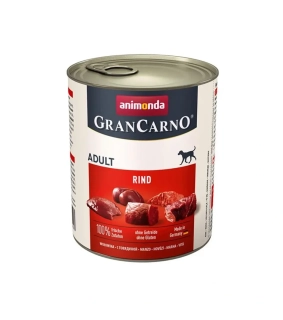 Animonda GRANCARNO® dog adult hovädzie 800g konzerva