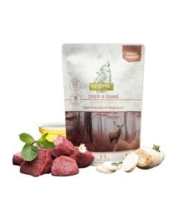 ISEGRIM dog Adult Isegrim Roots, Deer & Game 410 g kapsička
